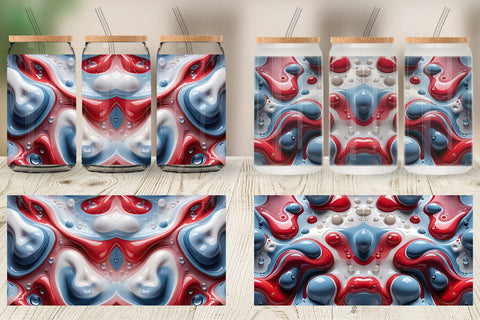 Glass Can 3D Liquid Sublimation artnoy 