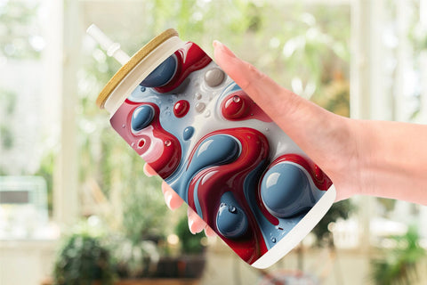 Glass Can 3D Liquid Sublimation artnoy 