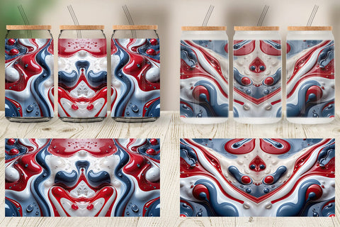 Glass Can 3D Liquid Sublimation artnoy 