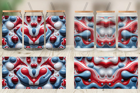 Glass Can 3D Liquid Sublimation artnoy 