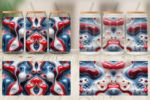 Glass Can 3D Liquid Sublimation artnoy 