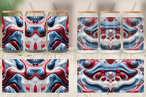 Glass Can 3D Liquid Sublimation artnoy 