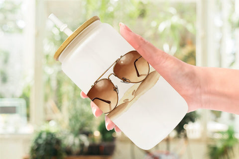 Glass Can 70s Endless Summer Watercolor Sublimation artnoy 