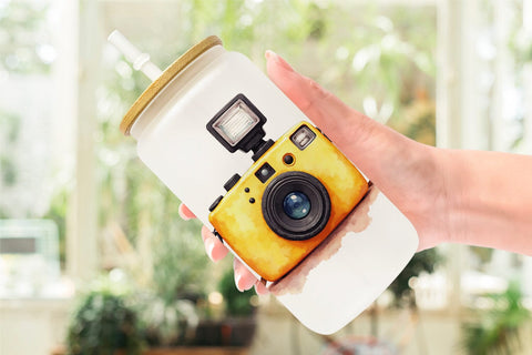 Glass Can 90s Beach Essentials Sublimation artnoy 