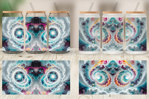 Glass Can Abstract Vortex Sublimation artnoy 