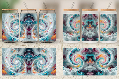 Glass Can Abstract Vortex Sublimation artnoy 