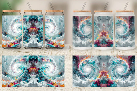 Glass Can Abstract Vortex Sublimation artnoy 