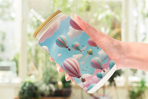 Glass Can Air Balloons Sublimation artnoy 