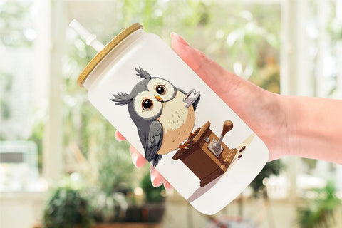Glass Can Animal Finest Brew Sublimation artnoy 
