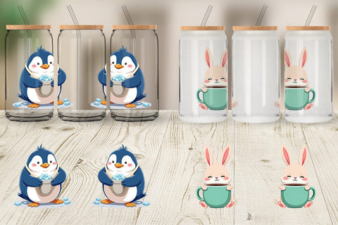 Glass Can Animal Finest Brew Sublimation artnoy 