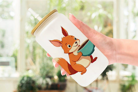 Glass Can Animal Finest Brew Sublimation artnoy 