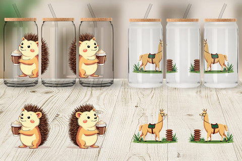 Glass Can Animal Finest Brew Sublimation artnoy 