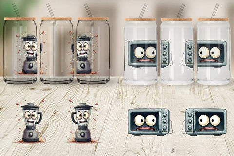 Glass Can Annoyed Appliances Sublimation artnoy 
