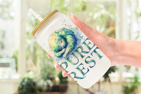 Glass Can Anti Hustle Rest Sublimation artnoy 