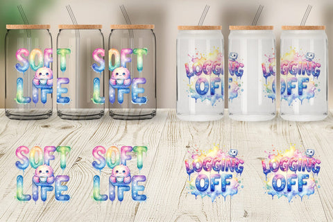 Glass Can Anti Hustle Rest Sublimation artnoy 