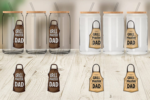 Glass Can Apron Sublimation artnoy 