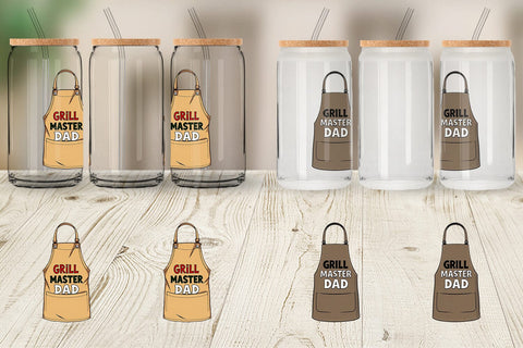 Glass Can Apron Sublimation artnoy 