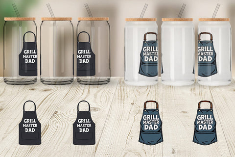 Glass Can Apron Sublimation artnoy 