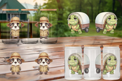 Glass Can Awkward Wilderness Watercolor SVG artnoy 