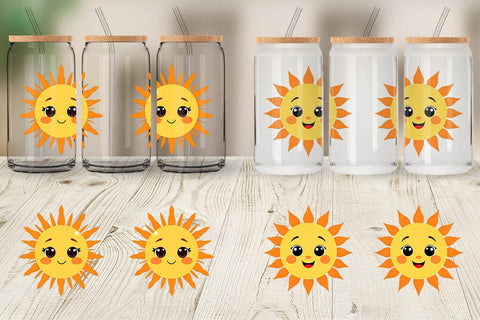 Glass Can Baby Sun Sublimation artnoy 