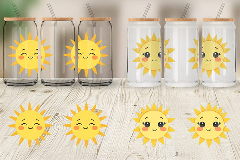 Glass Can Baby Sun Sublimation artnoy 