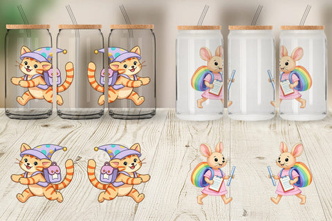 Glass Can Backpack Buddies Sublimation artnoy 