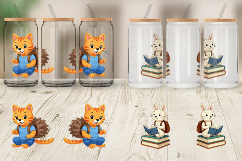 Glass Can Backpack Buddies Sublimation artnoy 