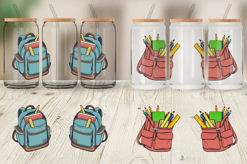 Glass Can Backpack Sublimation artnoy 