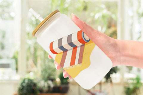 Glass Can Beach Towel Sublimation artnoy 