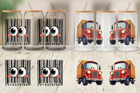 Glass Can Black Friday Icons Sublimation artnoy 