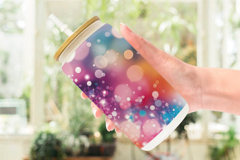 Glass Can Bokeh Effect Sublimation artnoy 