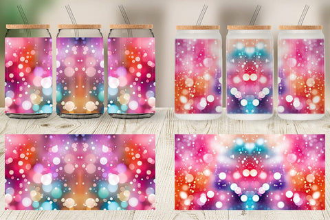 Glass Can Bokeh Effect Sublimation artnoy 