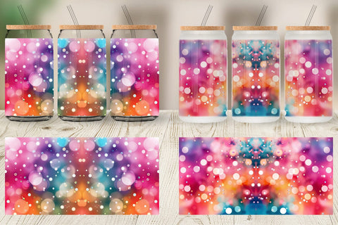Glass Can Bokeh Effect Sublimation artnoy 
