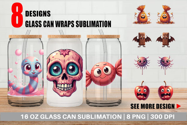 Glass Can Candy Surreals Sublimation artnoy 