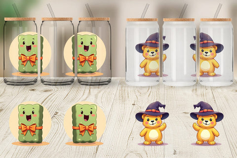 Glass Can Candy Treats Sublimation artnoy 