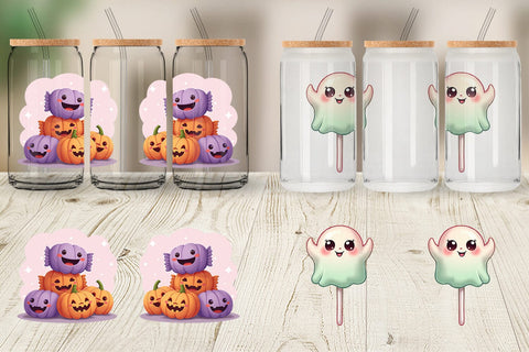 Glass Can Candy Treats Sublimation artnoy 