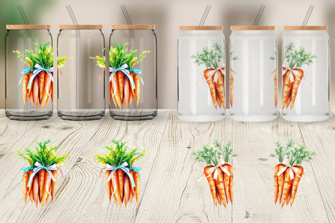 Glass Can Carrot Sublimation artnoy 