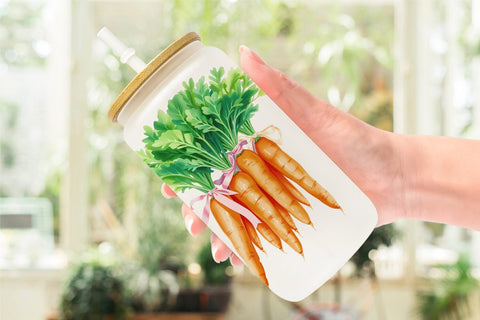 Glass Can Carrot Sublimation artnoy 