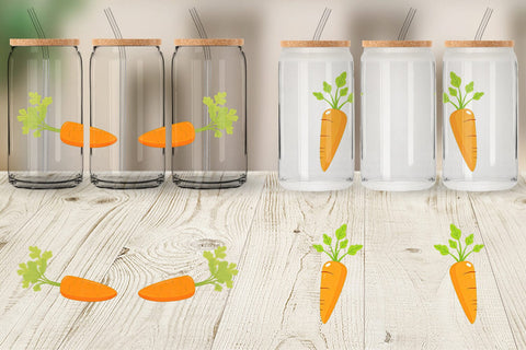 Glass Can Carrot Sublimation artnoy 