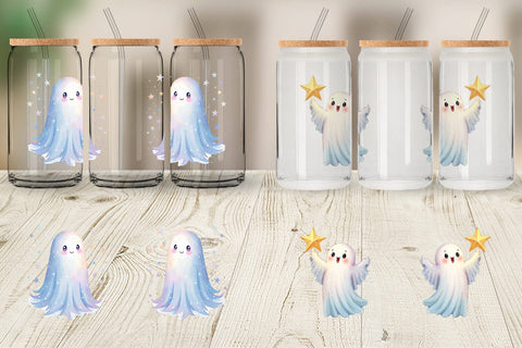 Glass Can Celestial Ghosts Sublimation artnoy 