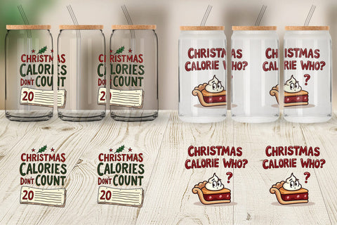 Glass Can Christmas Diet Dropout Quotes Sublimation artnoy 
