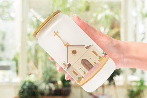 Glass Can Church Sublimation artnoy 