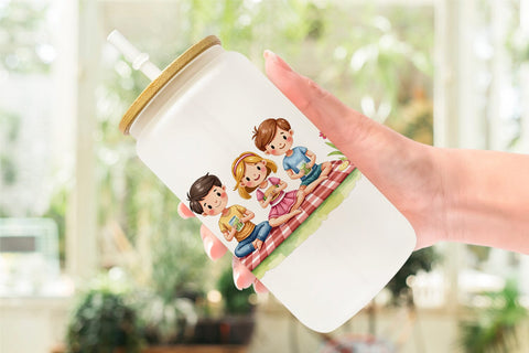 Glass Can Classroom Moments Sublimation artnoy 