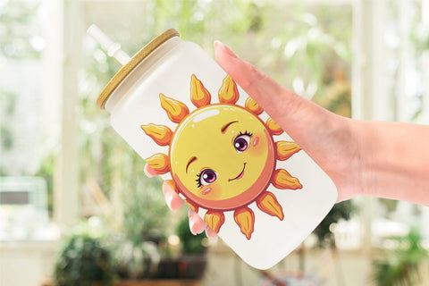 Glass Can Cool Soul Sun Sublimation artnoy 