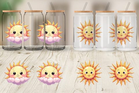 Glass Can Cool Soul Sun Sublimation artnoy 