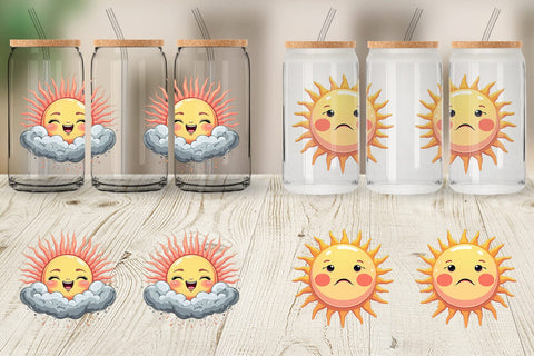 Glass Can Cool Soul Sun Sublimation artnoy 