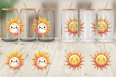 Glass Can Cool Soul Sun Sublimation artnoy 