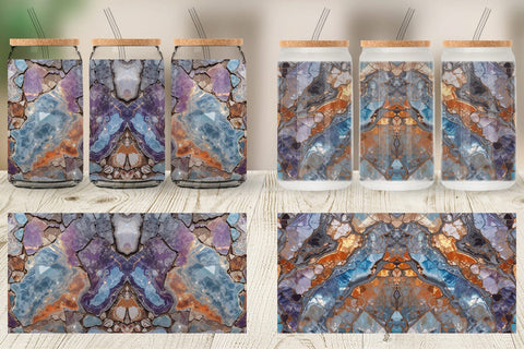 Glass Can Cracked Iridescent Sublimation artnoy 