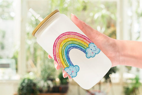 Glass Can Crayon Adventures Sublimation artnoy 