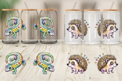 Glass Can Creepy Cute Pastel Halloween Sublimation artnoy 